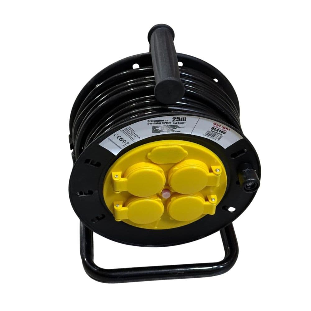 Rola prelungitor cu tambur 25m 3x1.5  DL2141