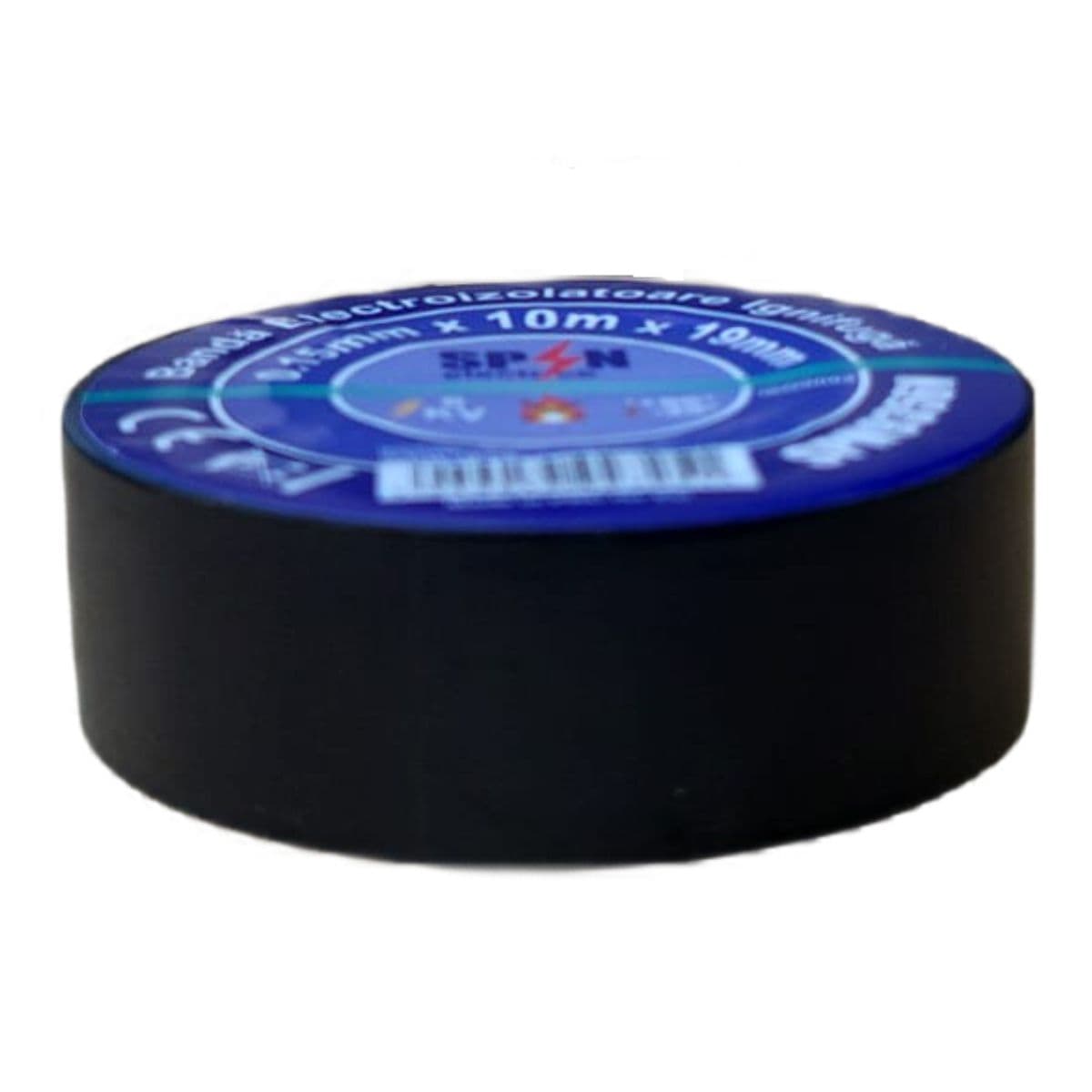 Banda Izolier Neagra Ignifuga 19X0.15mm 10M