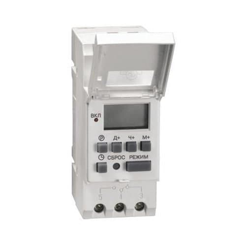RELEU DE TIMP DIGITAL TE15 16A 230V PE DIN IEK