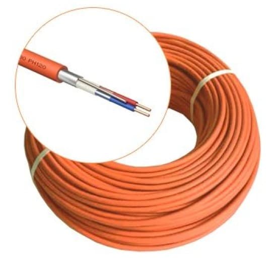 Cablu incendiu JEH(ST)H FE180 2X2X0.8(TAMBUR)