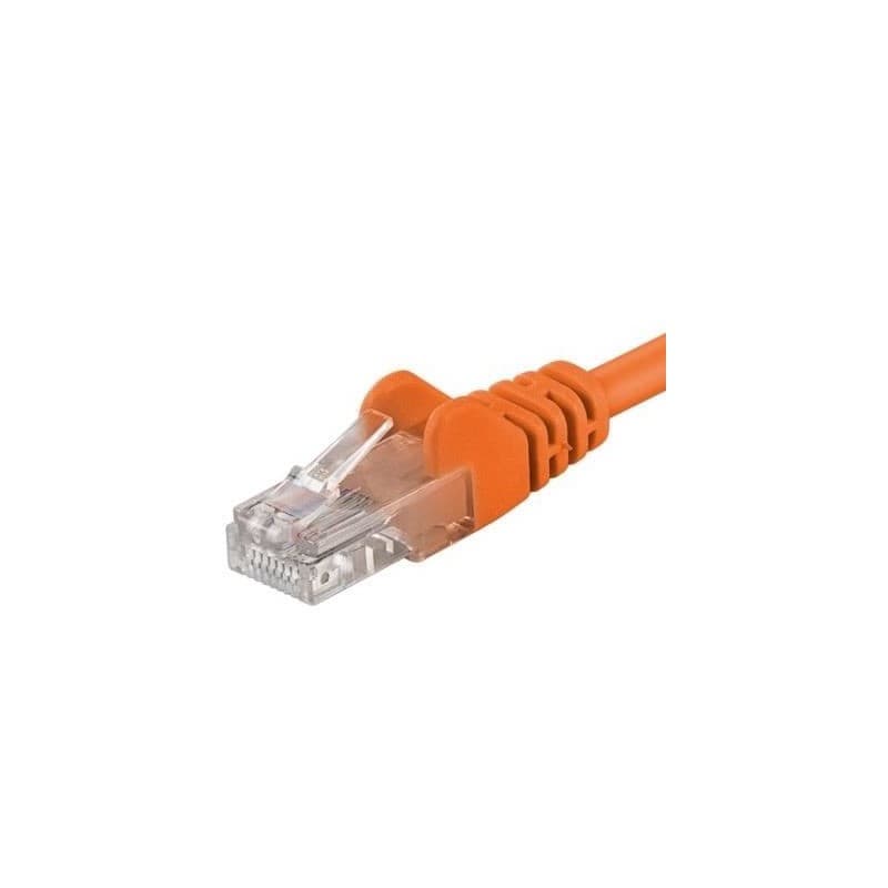Patchcord UTP RJ45-RJ45 Cat.5e 1.5m, portocaliu
