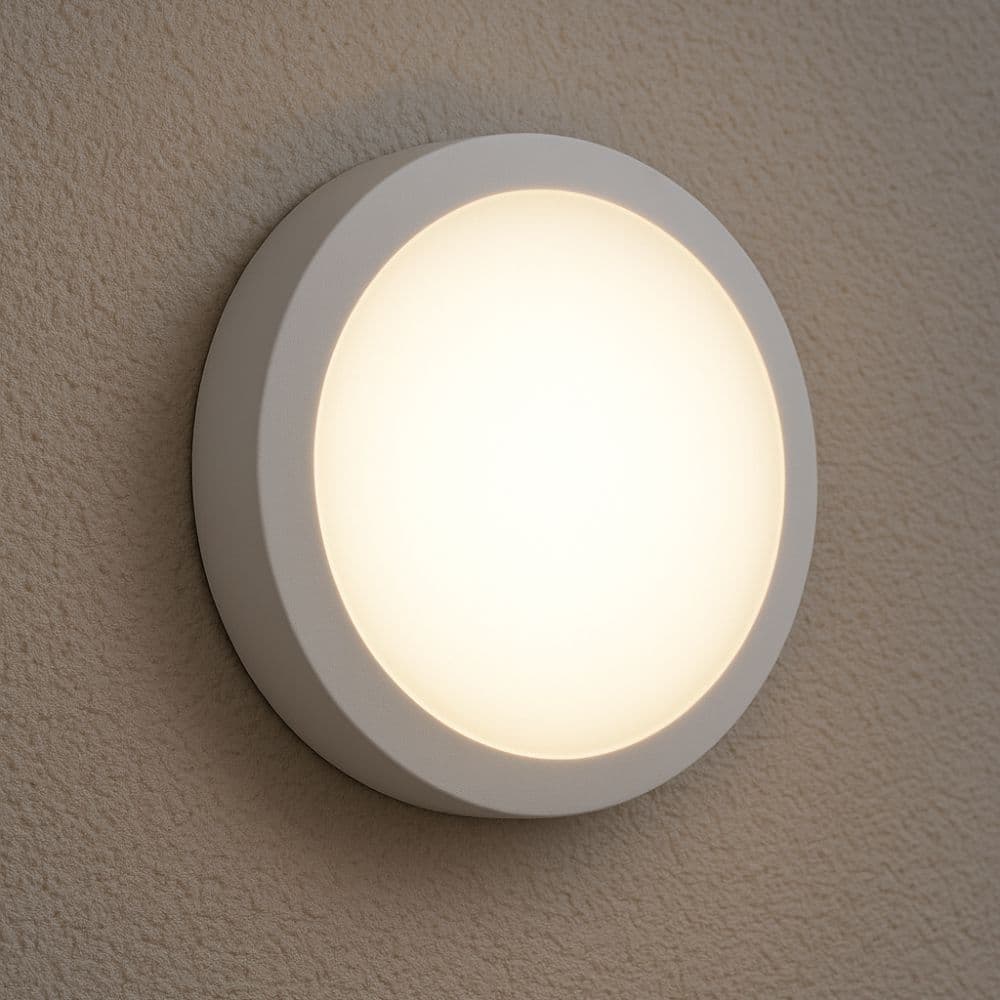 Aplica LED Rotunda de exterior fi180, 12W=100W, 4000K, lumina neutra, cu protectie IP65