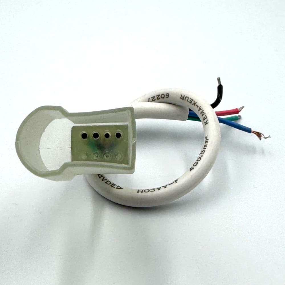 CABLU ALIMENTARE PT. NEON FLEX 12V 5050 PINI 12 MM 230X28X15MM