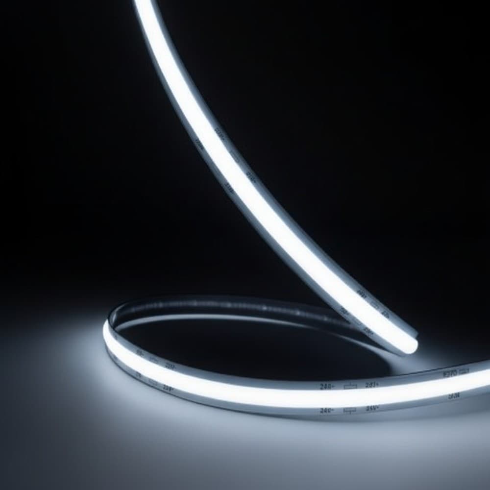 Banda LED lumina continua 10W/m LUMINA RECE 5m/Rola FCOB