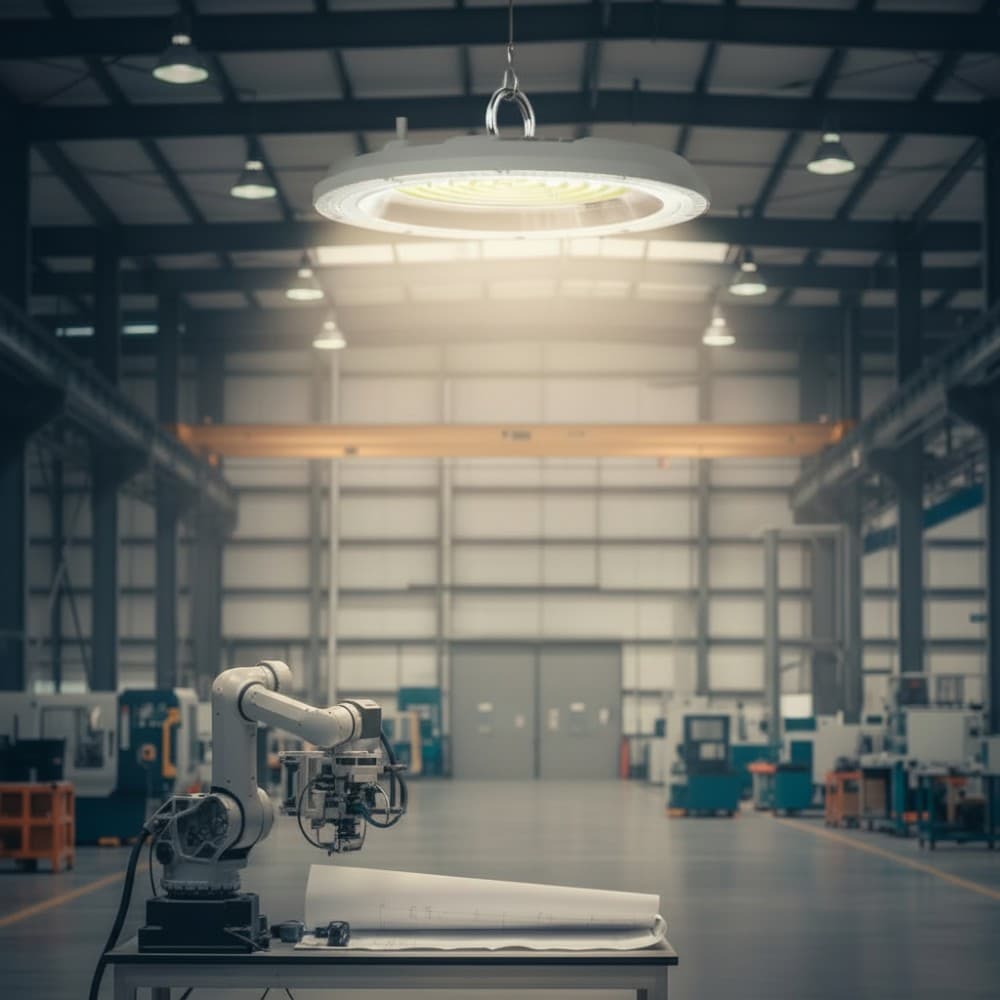 Corp industrial led UFO 100W 6500K 100lm/w FI235x32mm