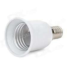 Adaptor De La E14 La E27