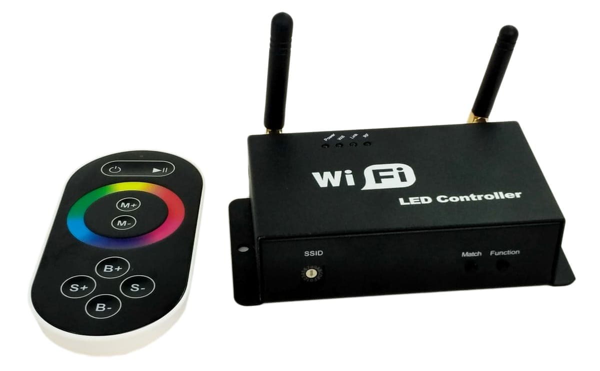 Controller Banda LED RGB WI-FI Wireless, 192W + Telecomanda