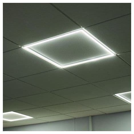 Panou Led incastrat 600x600 40W Tip Rama, lumina rece