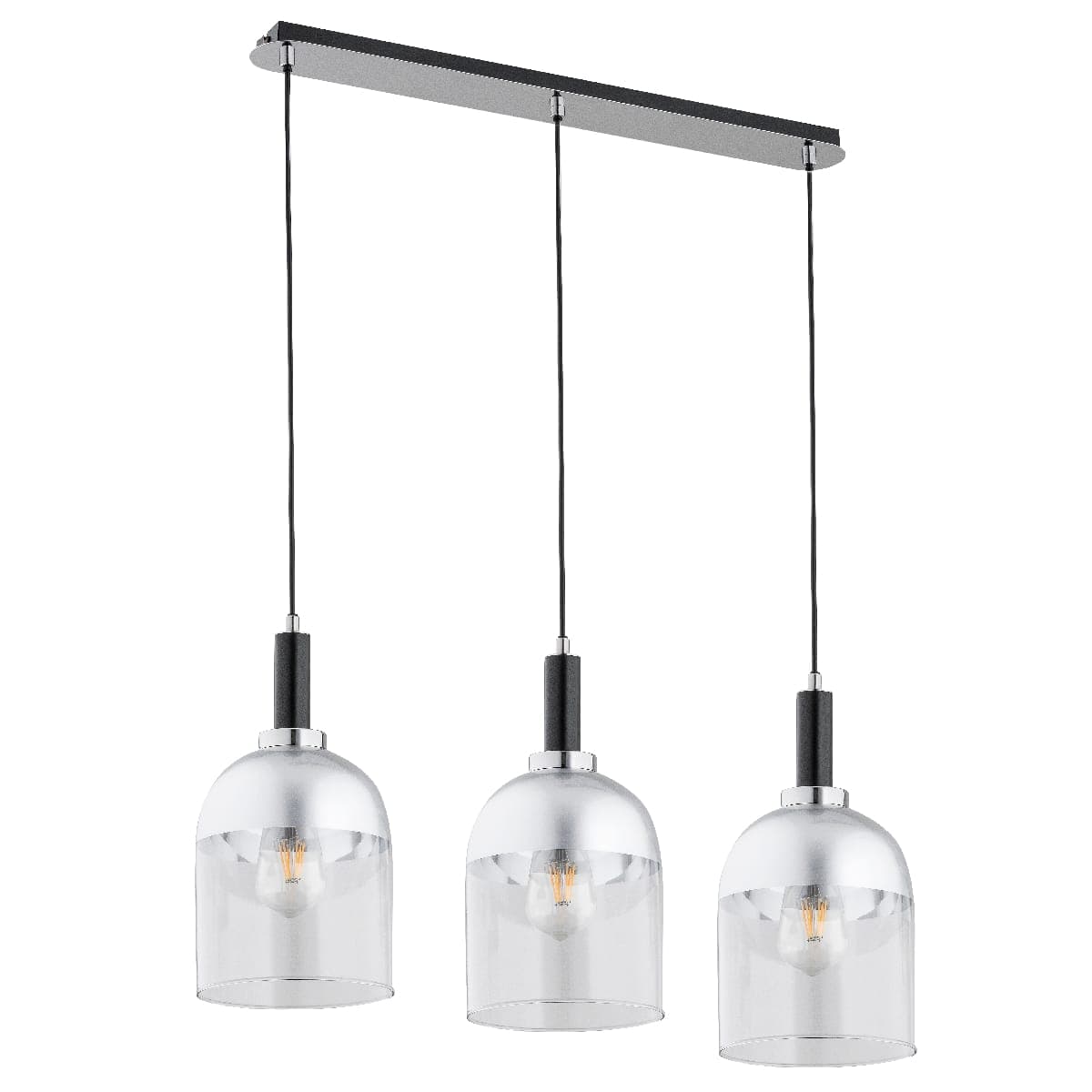 Lustra Pendul Alfa Vento Silver 3xE27