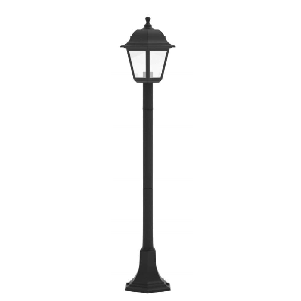 Stalp de gradina negru , 1200x165x190mm