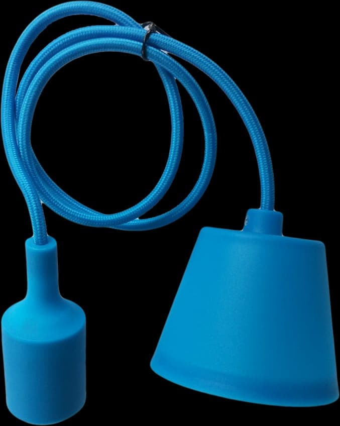 Lampa Suspendata Viola Albastra E27