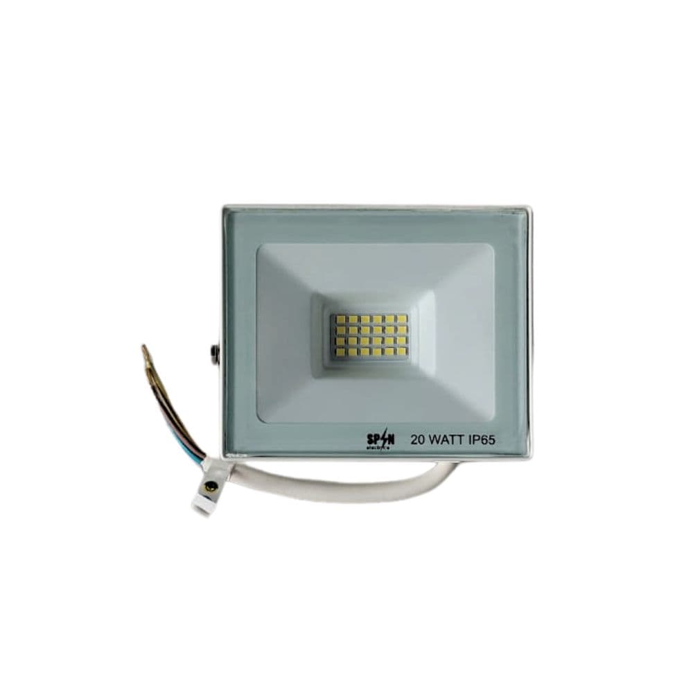 Proiector Led Alb, 20W=100W, 6400K, lumina rece Galaxy 118x90mm
