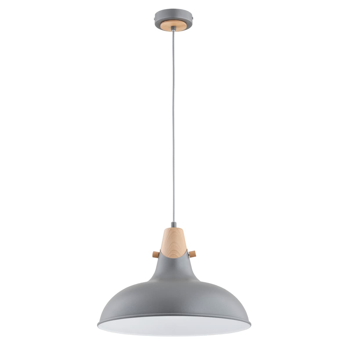Lustra Pendul Alfa Solo Silver 1xE27