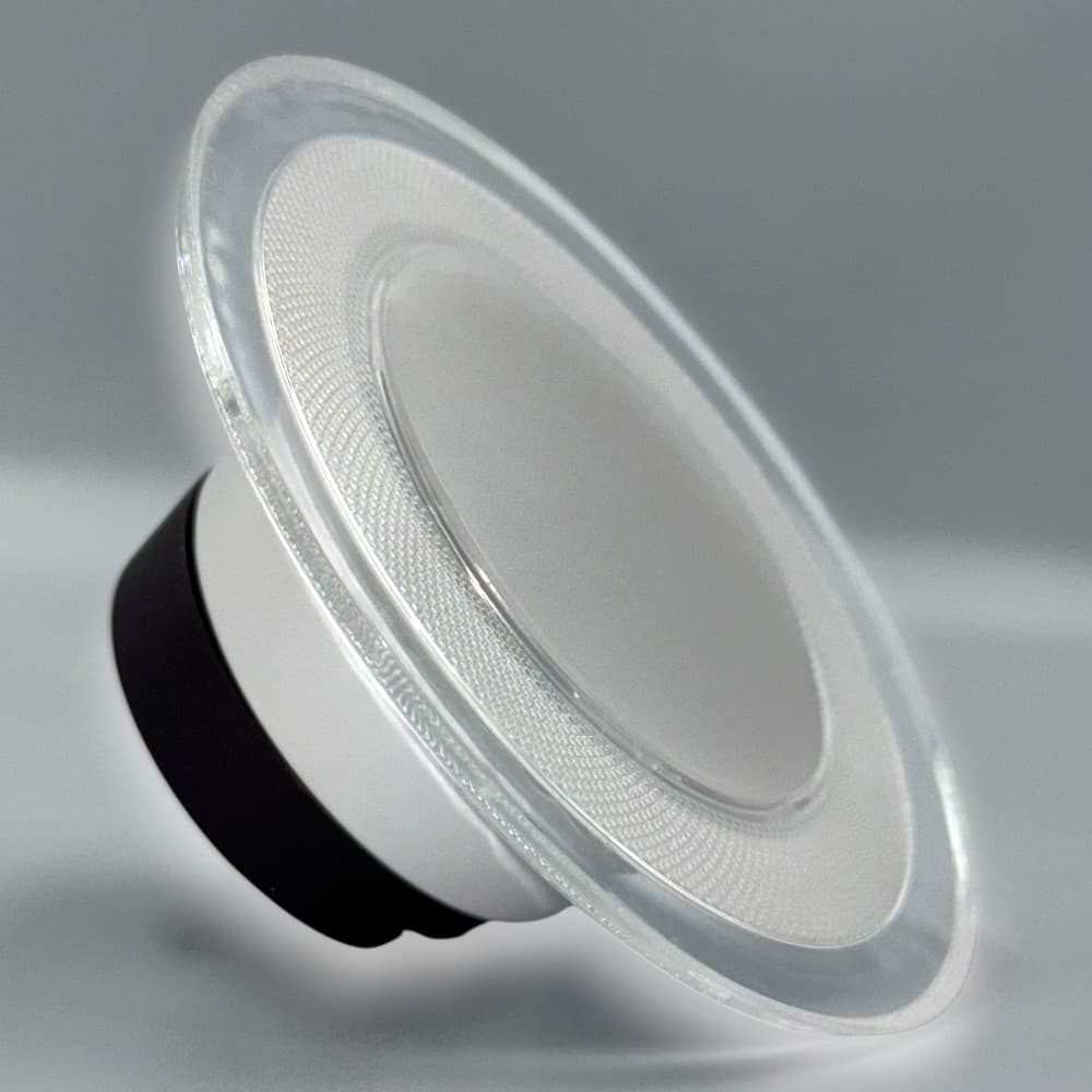 Spot Led Rotund Rama Transparenta 18W/6500K/1000lm