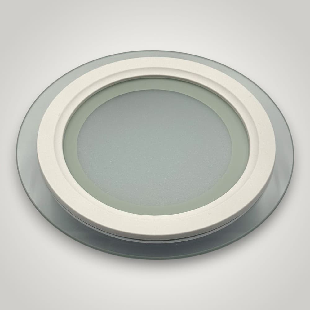 Spot Led Rotund Rama Transparenta 12W/6500K/600lm