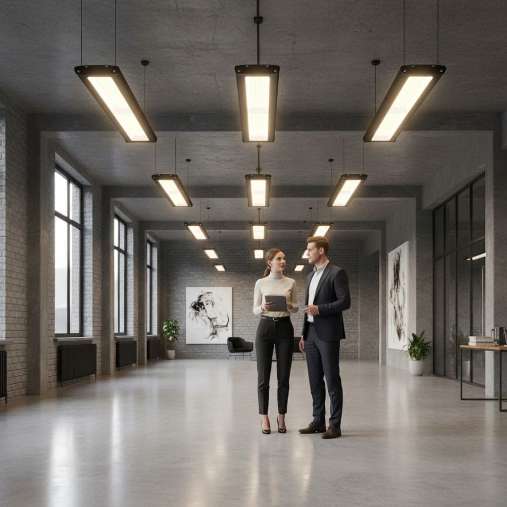 Corp led industrial dreptunghiular 200W 6500K IP65 991X120X35MM