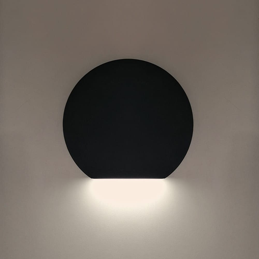Aplica Semicerc Perete Ø135, 7W 3000K, lumina calda, cu protectie IP65