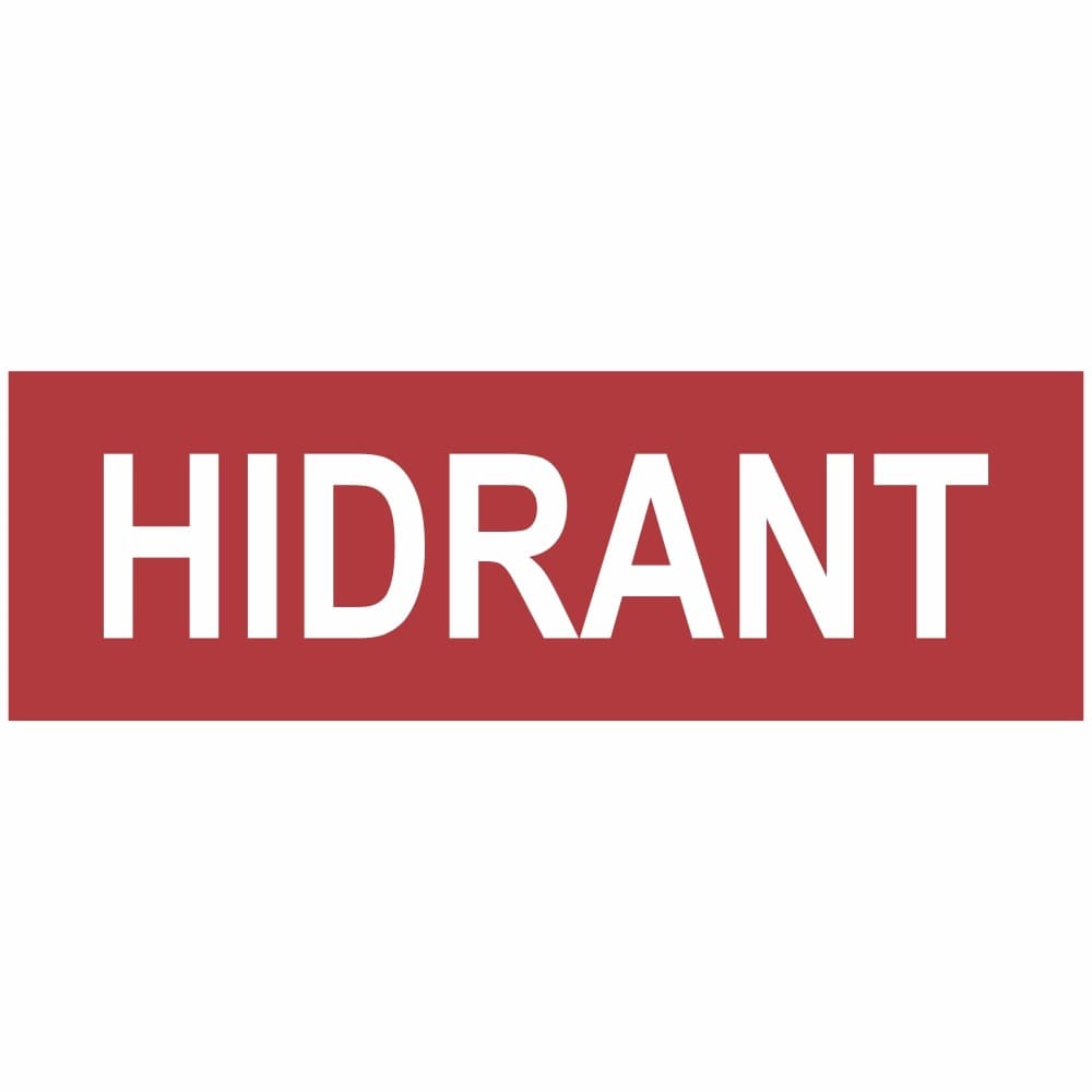 Autocolant hidrant pentru lampa exit 30 led SPN7901X