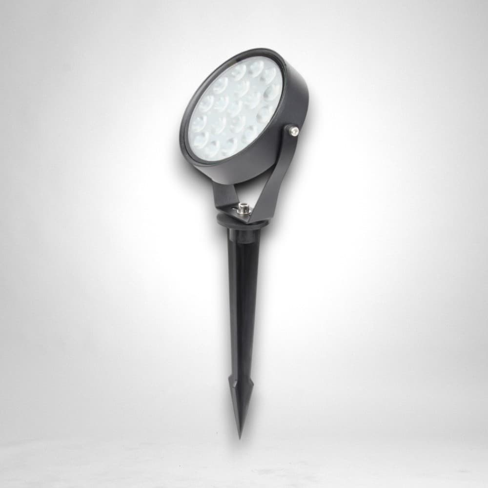 Spot LED exterior 15W, model Lollipop, 6000K, lumina rece