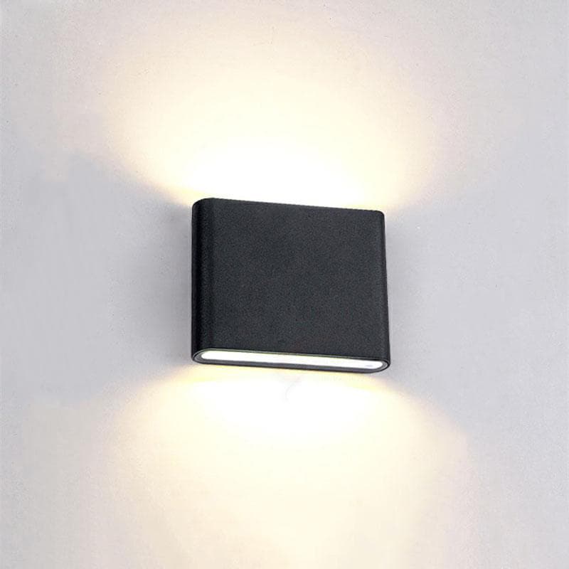 Aplica de exterior extra-plata, 6W=40W, 3000K, lumina calda, IP65