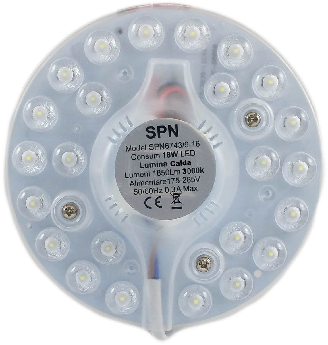 Modul Led pt Aplica Fi128, 18W=160W, 3000K, lumina calda