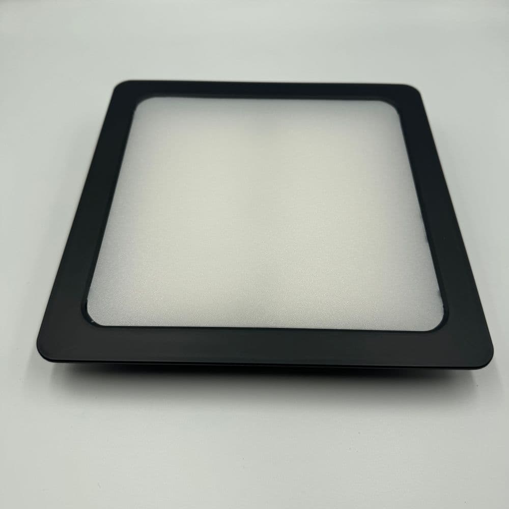 Spot Led incastrat negru 220x220mm 24W 4100K IP44