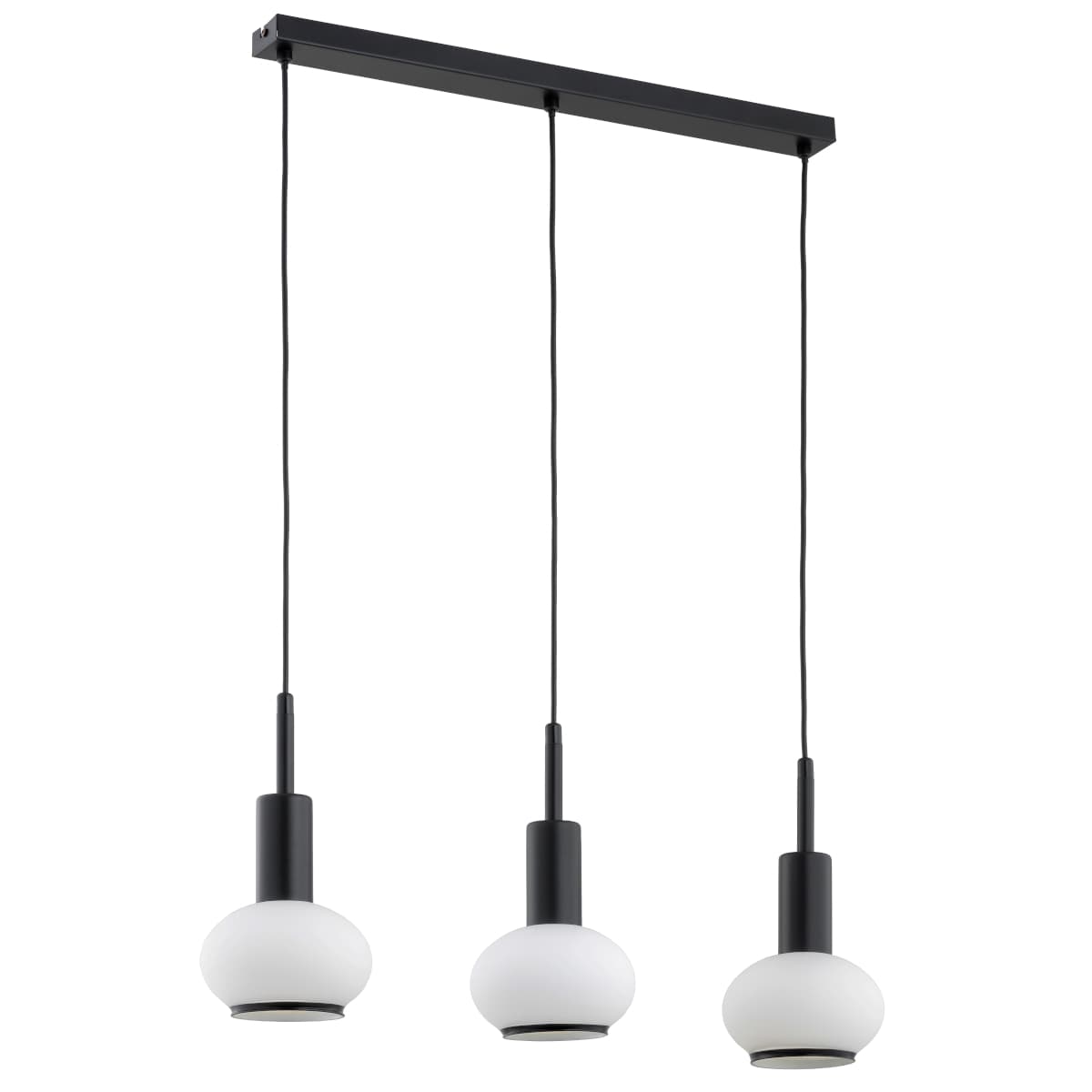 Lustra Pendul Alfa Zebra Neagra & Alba 3xE14