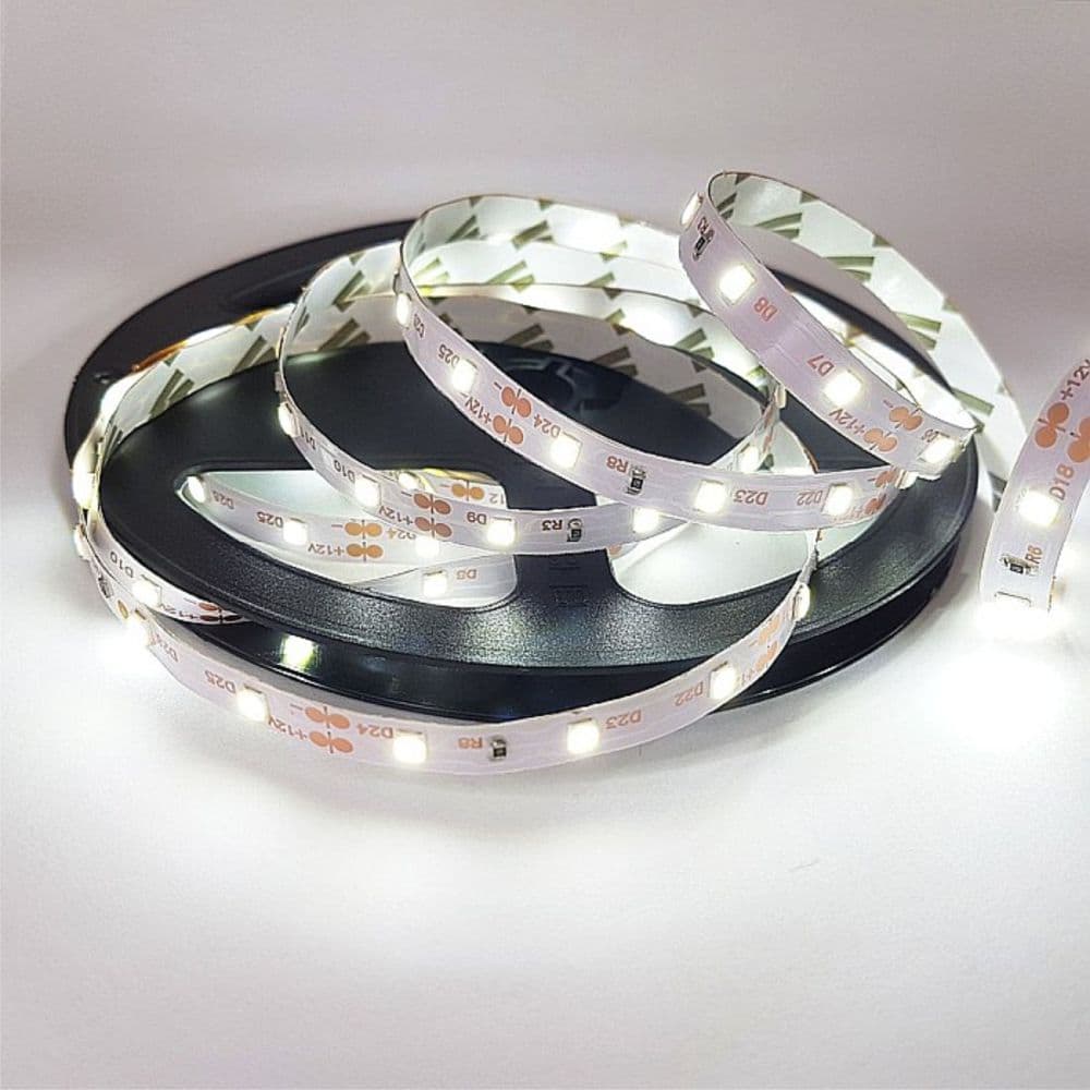 Banda LED 12V, 14.4W/M 60LED/m IP20, R5050, lumina neutra - rola 5m