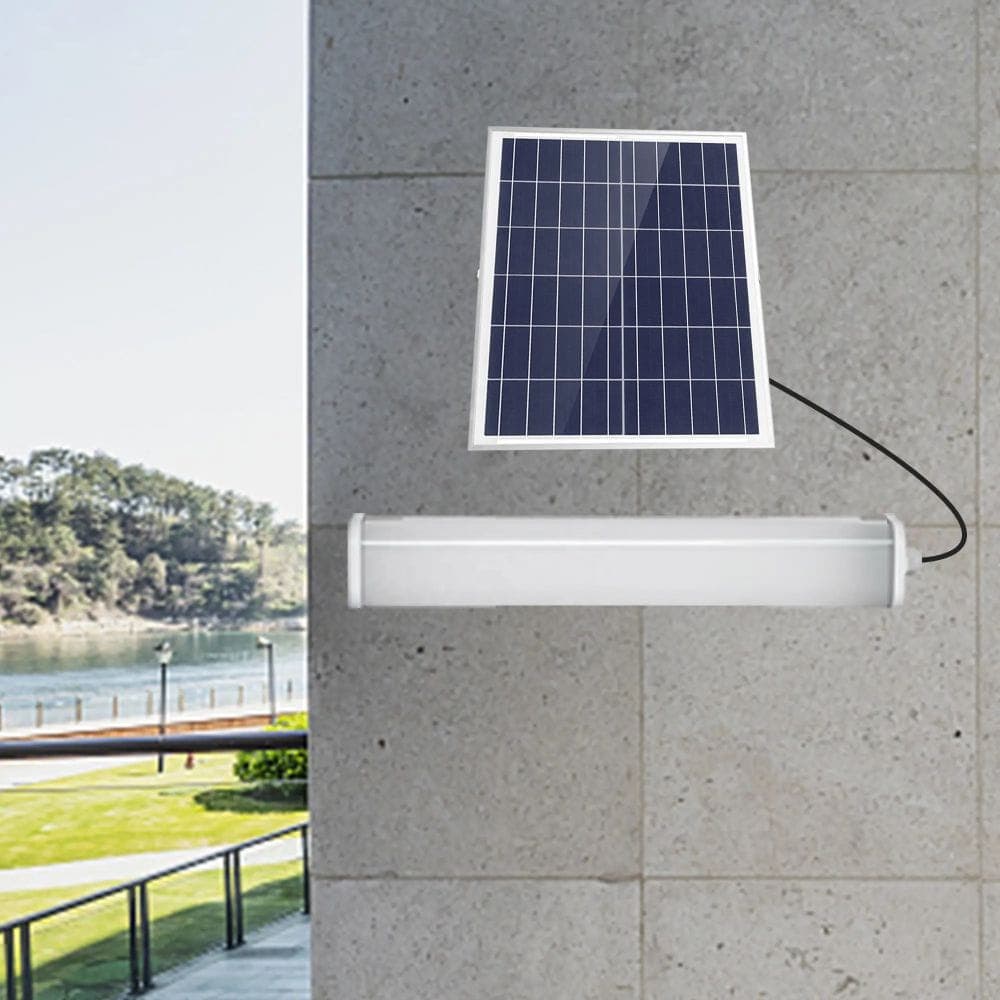 Corp liniar led cu panou solar 6V/15W 600X72X68mm - 60W