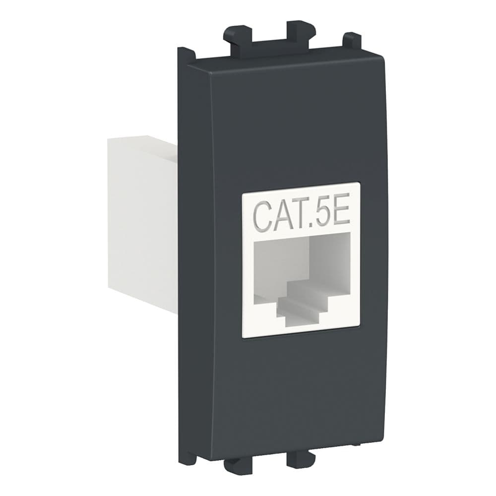 Priza date RJ45 CAT5E UTP Schneider Easy Styl, 1M, negru