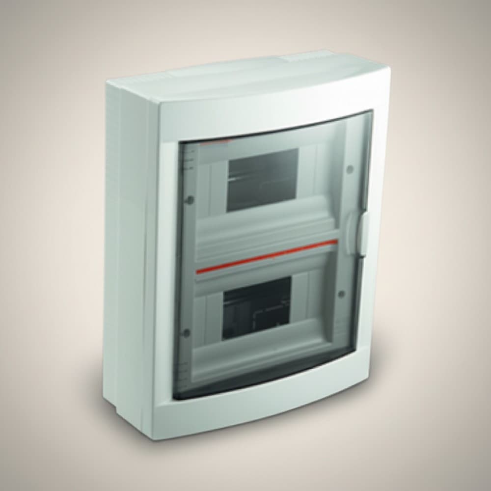 Tablou sigurante 16P IP40 usa transparenta - montaj aplicat VIKO