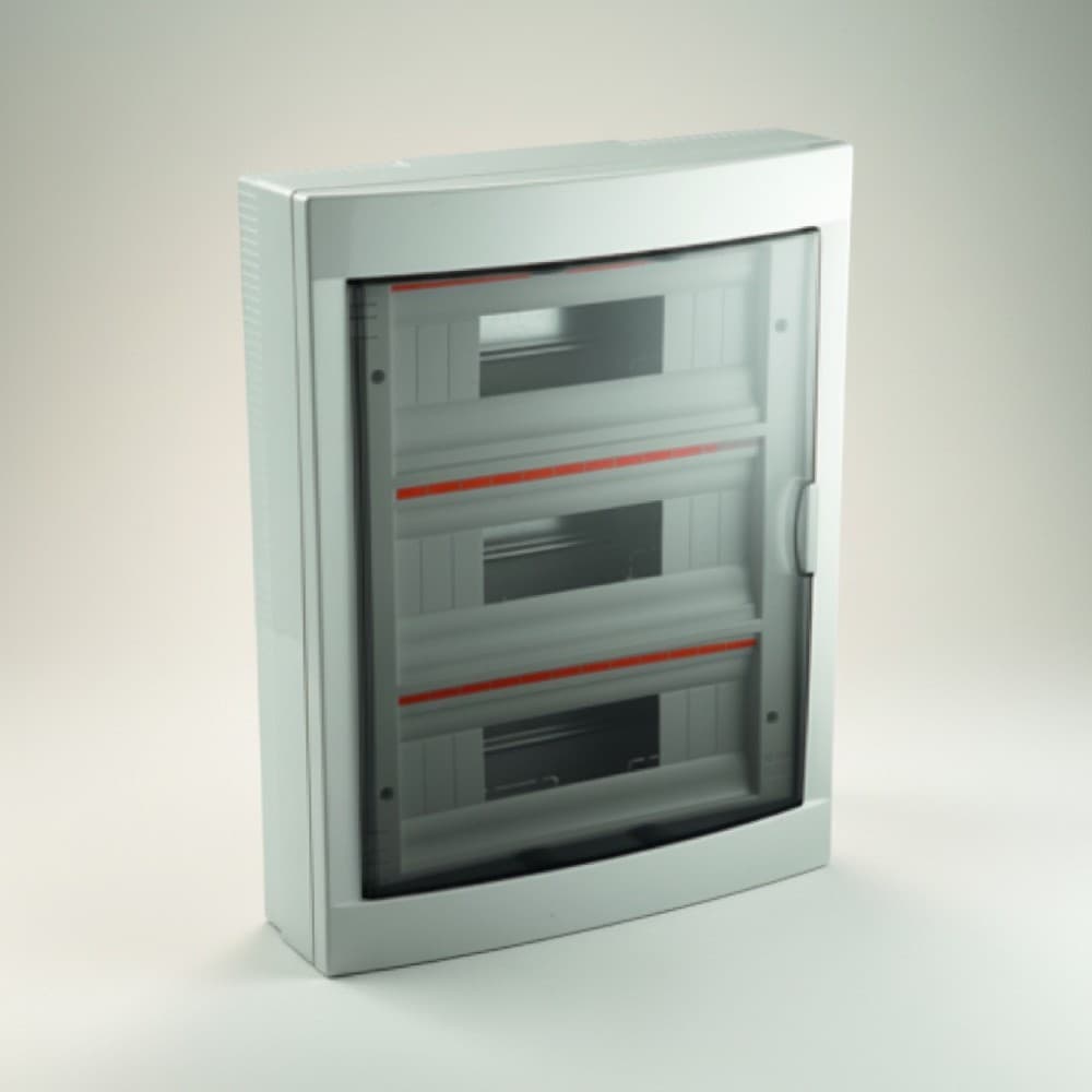 Tablou sigurante 36P IP40 usa transparenta - montaj aplicat VIKO