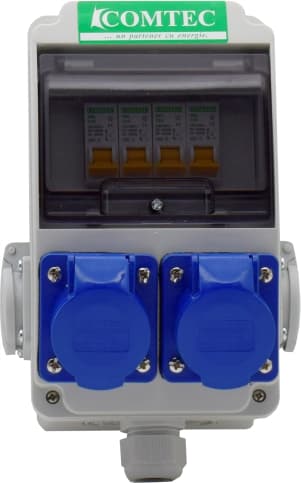Tablou de santier electric echipat 6L, IP66, M2x16IND+M2x16, PF0019-05512