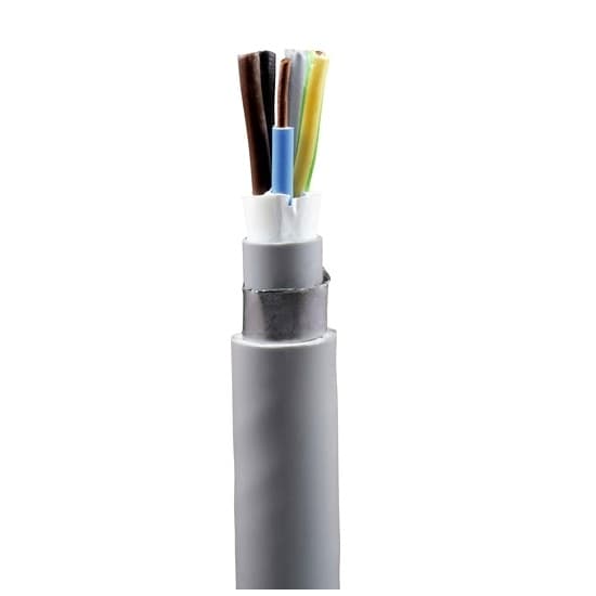 Cablu electric rigid armat cu izolatie pvc CYABY-F 5x2.5mm (tambur)