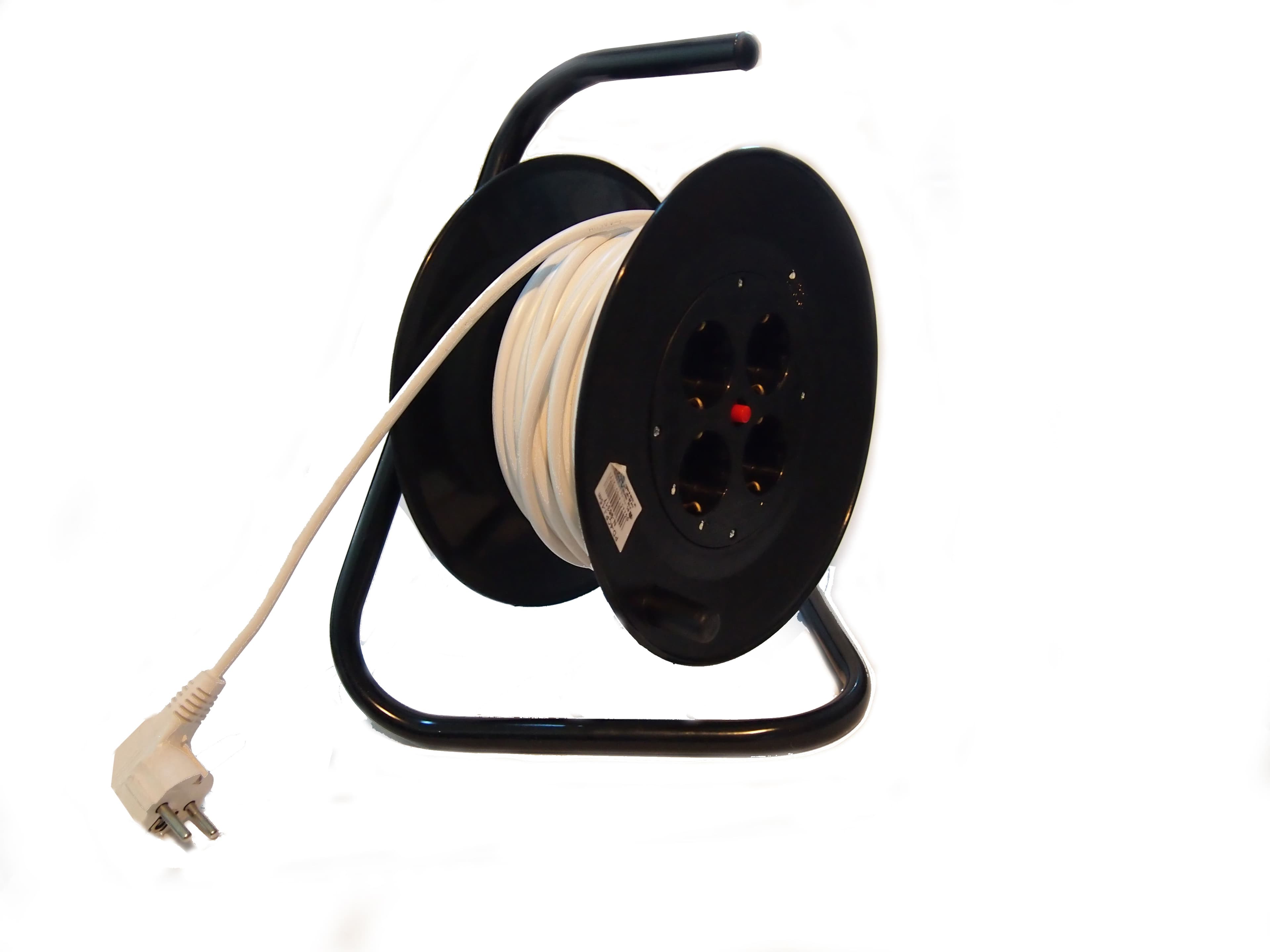 Derulator cablu electric 3x1mm - 30m