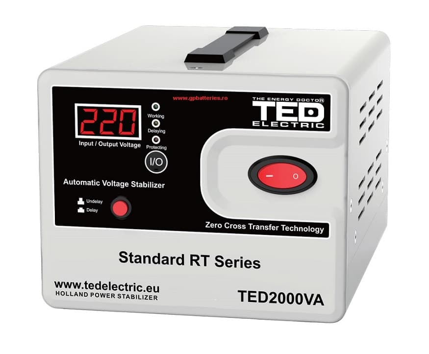 Stabilizator Retea MAXIM 2000VA SVC cu servomotor TED2000SVC