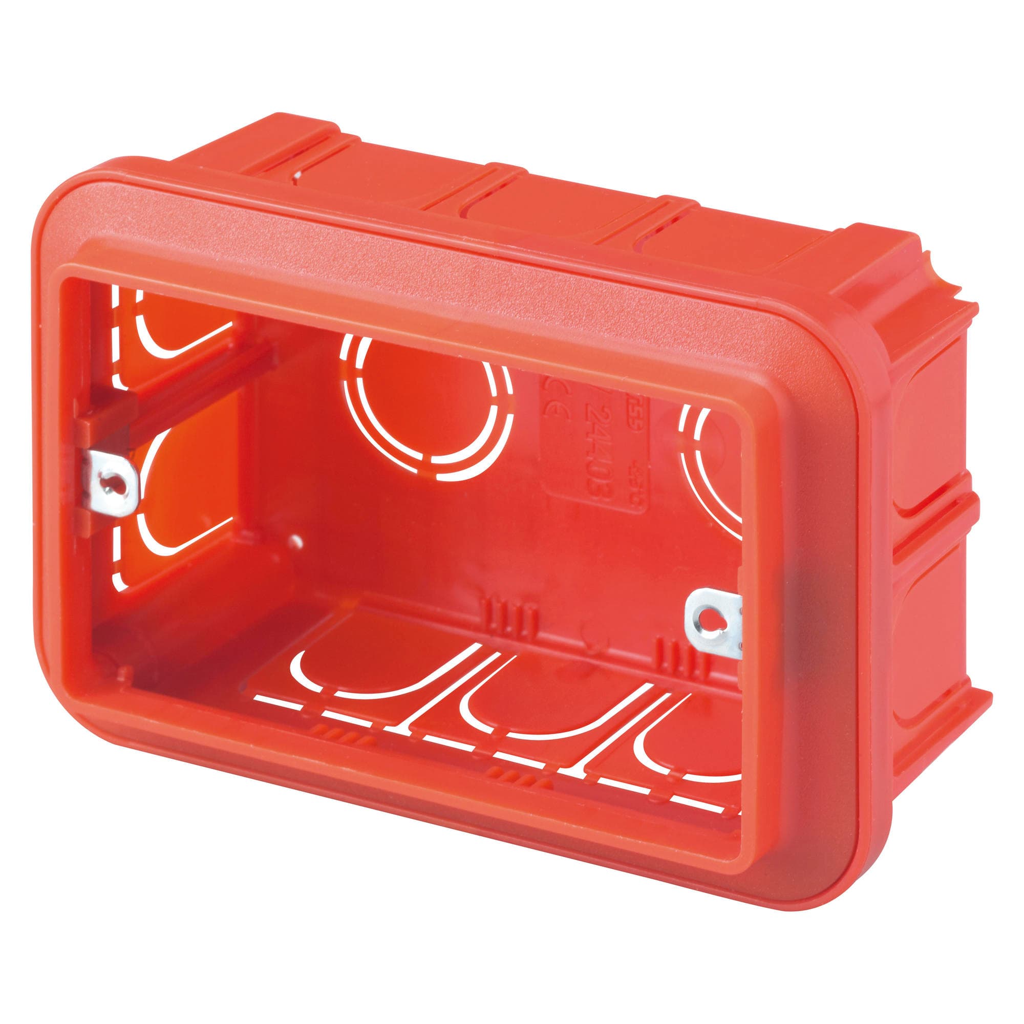 Doza aparat Gewiss, 3 module GW24403 - montaj sub tencuiala