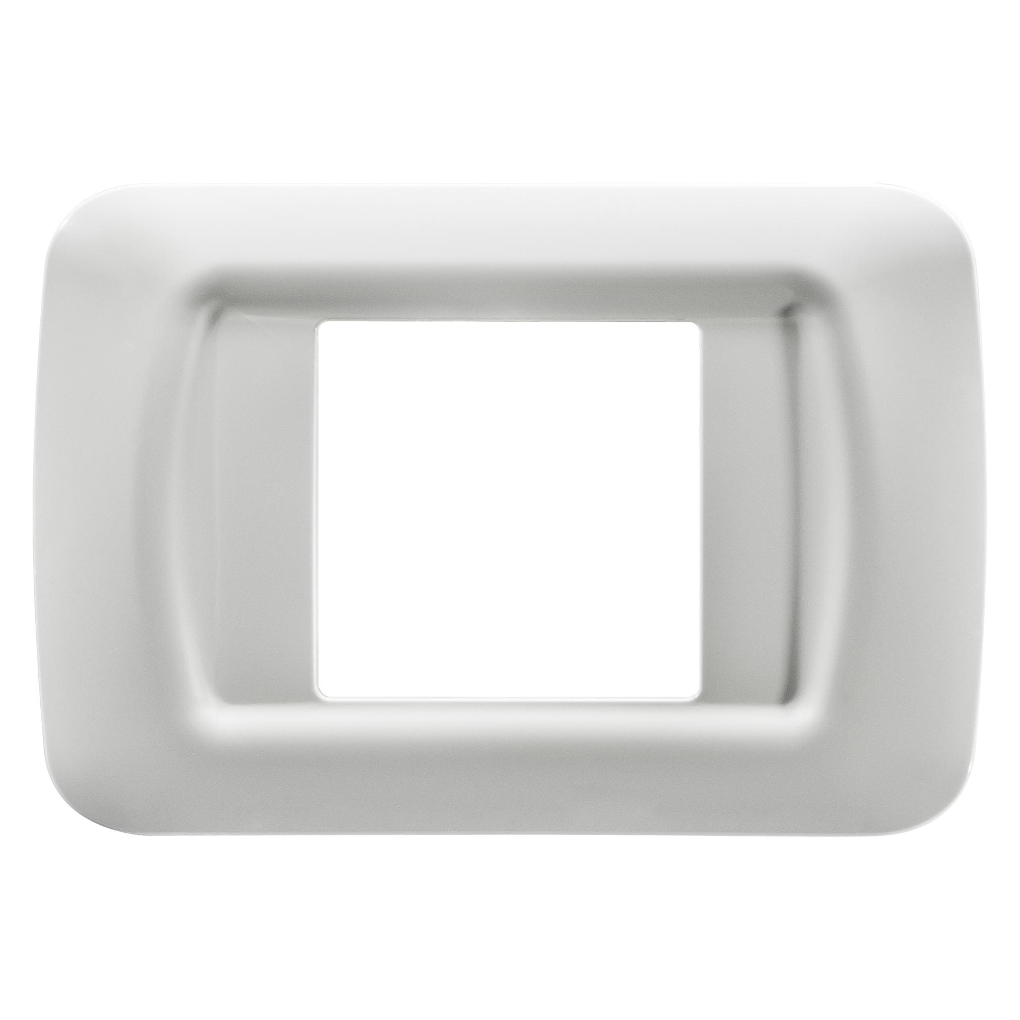 Rama ornament Gewiss GW22502, alb - 2 module