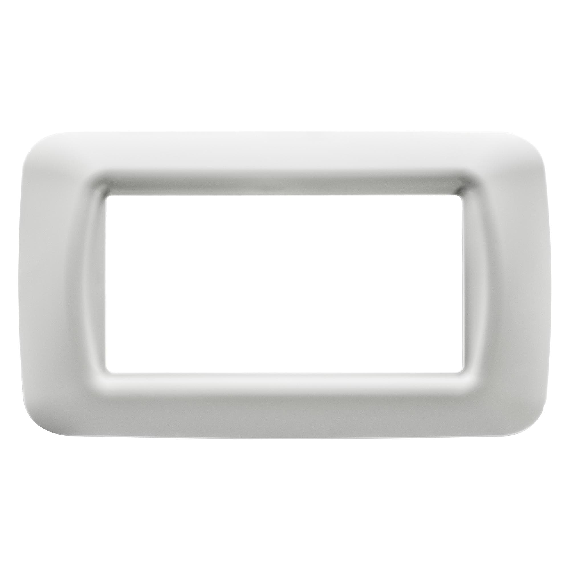 Rama ornament Gewiss GW22504, alb - 4 module