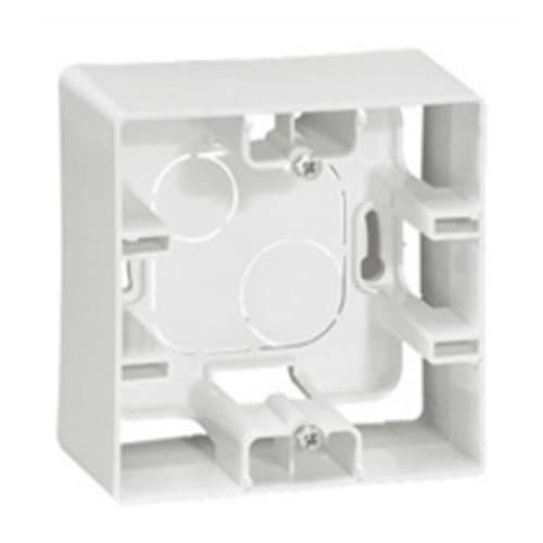 Rama aplicata simpla alb, Legrand Niloe 664798 - 1 modul