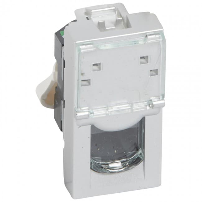 Priza UTP RJ45 C5E Legrand Mozaic 079451 - 1 modul