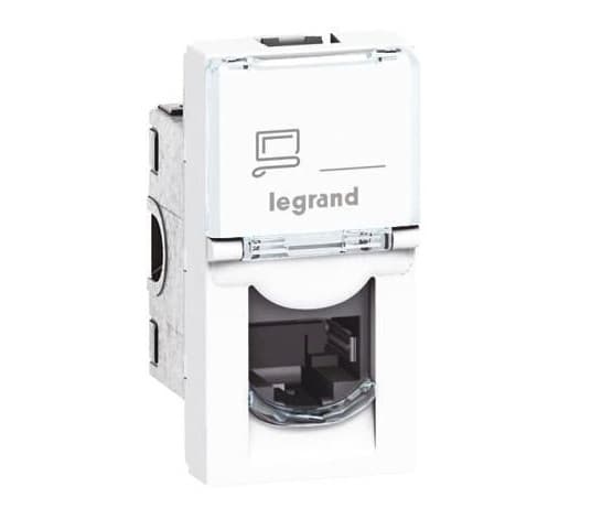 Priza UTP RJ45 Legrand Mozaic 076561 - 1 modul