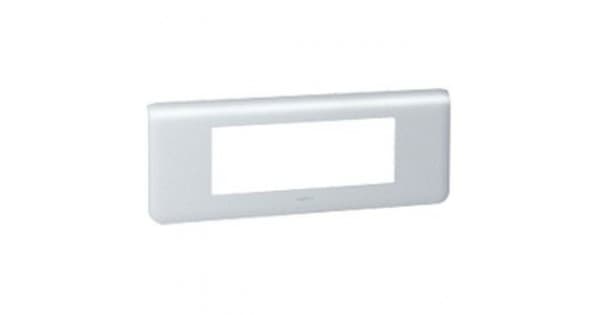 Rama intrerupator aluminiu Legrand Mozaic 079016 - 6 module