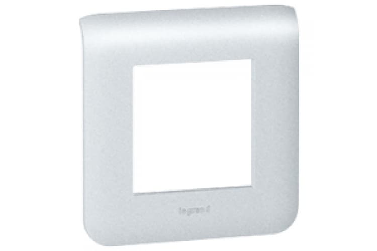 Rama intrerupator aluminiu Legrand Mozaic 079002 - 2 module