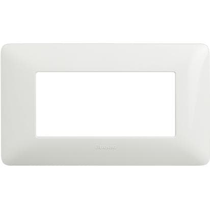 Rama ornamentala alb bticino AM4804BBN - 4 module
