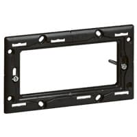 Suport rama intrerupator, fixare surub Legrand Mozaic 080214 - 4 module