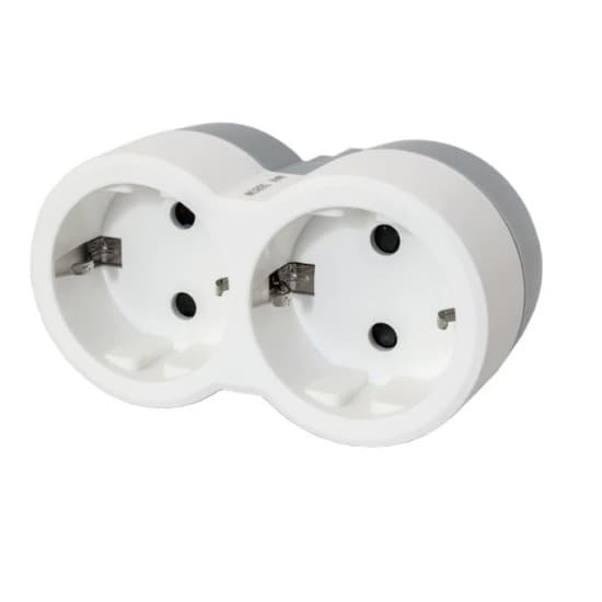 Triplu stecher cu 2 iesiri frontale LEGRAND 694516
