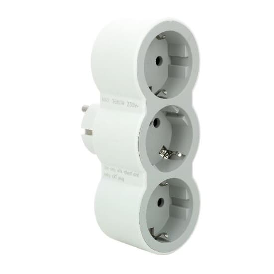 Triplu stecher cu 3 iesiri frontale LEGRAND 694518