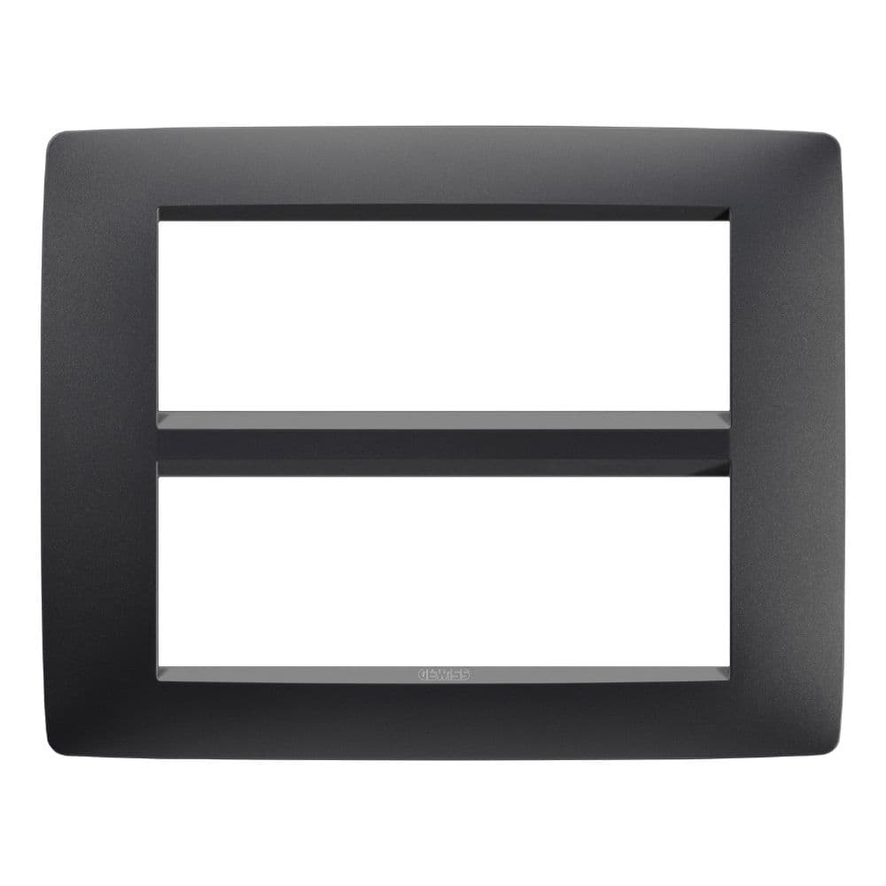 Rama ornament 6m gewiss chorus one negru GW16112VN