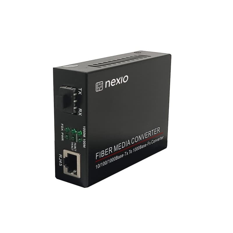 Mediaconvertor 10/100/1000M 1 port RJ45, 1 SLOT SFP - NEXIO
